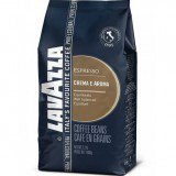 Кофе в зернах Lavazza Crema e Aroma (Лавацца Крема е Арома) 1кг, вакуумная упаковка, пакет синего цвета