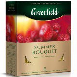 Чай фруктовый Greenfield Summer Bouquet пакетированный 100 пакетиков в упаковке