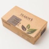 Чай черный TEAJOYS Цейлонский с бергамотом, пакетики с ярлычками, 100 саше по 2 г.