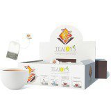 Чай черный TEAJOYS Цейлонский, пакетики с ярлычками, 100 саше по 2 г.
