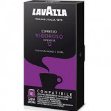 Кофе в капсулах Lavazza Espresso Vigoroso формата Nespresso (Лавация Эспрессо Вигоросо), упаковка 10 капсул