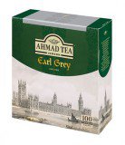 Чай черный Ahmad Earl Grey (Ахмад Эрл Грей), пакетики с ярлычками, 100 саше по 2г.