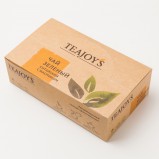 Чай зеленый TEAJOYS Китайский с жасмином, пакетики с ярлычками, 100 саше по 2 г.