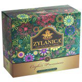 Чай Зеленый ZYLANICA Ceylon Premium (Зиланика Цейлон Премиум),  пакетики с ярлычками, 100 саше по 2г.