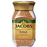 Кофе растворимый Jacobs Gold 95 г. сублимированный ,стеклянная банка